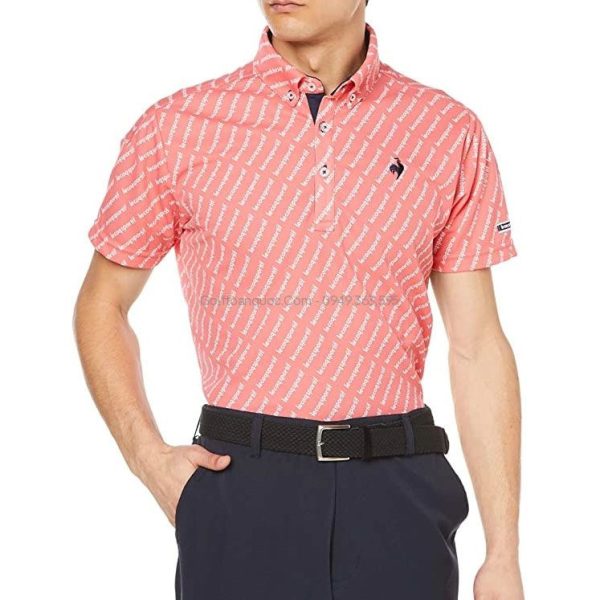 Áo golf tay ngắn nam QGMVJA07V-PK00 | Lecoq - Hỗ trợ tư vấn tận tình