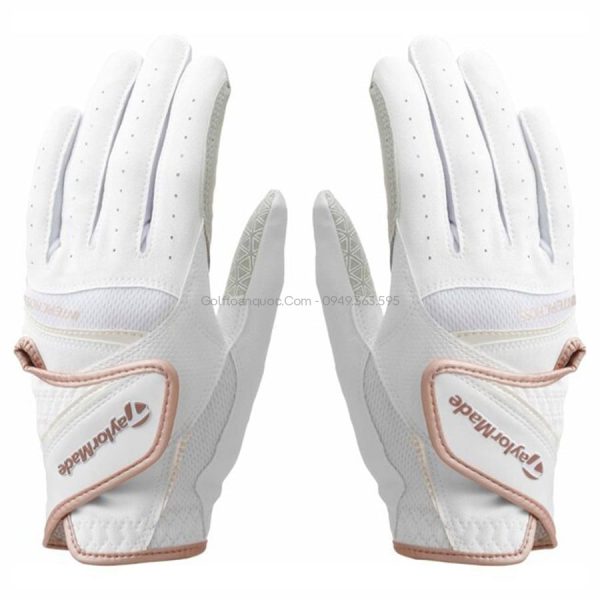 Cặp găng tay golf nữ Intercross 2.0 2WSGL-TD310 WHITE/ PINK N92998 | TaylorMade