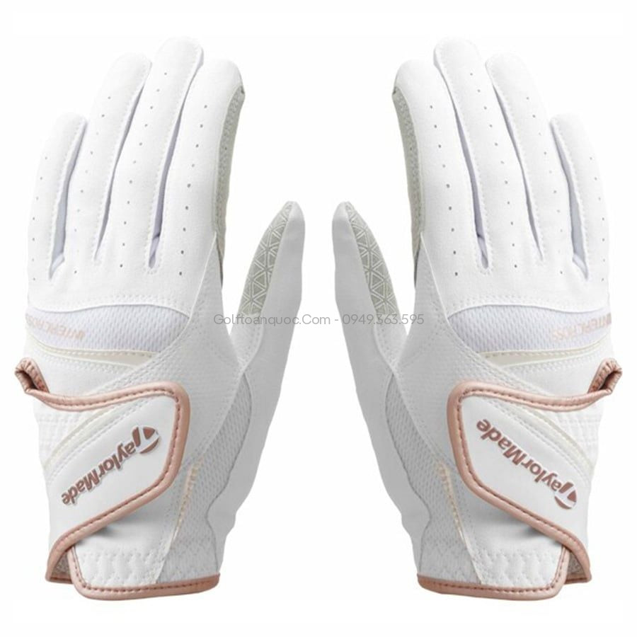 Cặp găng tay golf nữ Intercross 2.0 2WSGL-TD310 WHITE/ PINK N92998 | TaylorMade