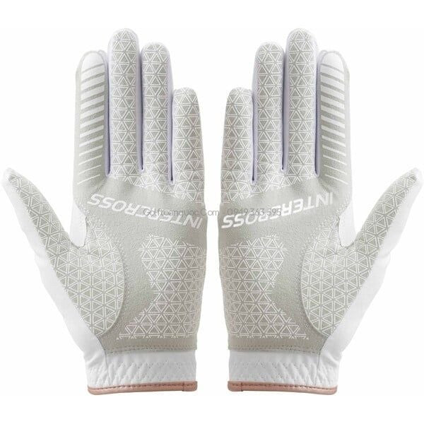 Cặp găng tay golf nữ Intercross 2.0 2WSGL-TD310 WHITE/ PINK N92998 | TaylorMade
