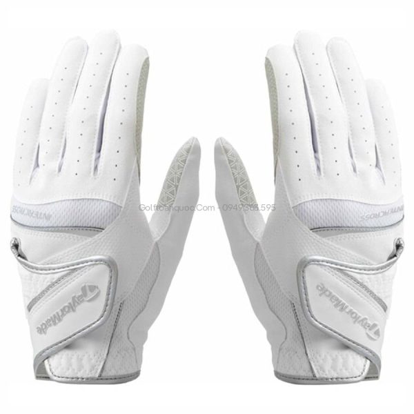 Cặp găng tay golf nữ Intercross 2.0 2WSGL-TD310 WHITE/ SILVER N92999 | TaylorMade