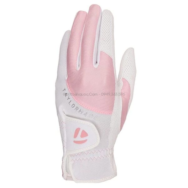 Găng tay golf nữ T-ICE 2.0 2WSGL-UN155 WHITE/ PINK U26235 | TaylorMade