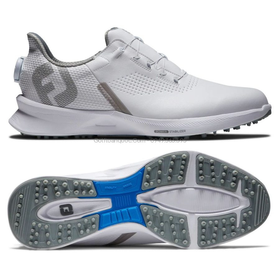 Giày golf nam CF FUEL SPKL BOA WT/WT/BJY 55446 | FootJoy