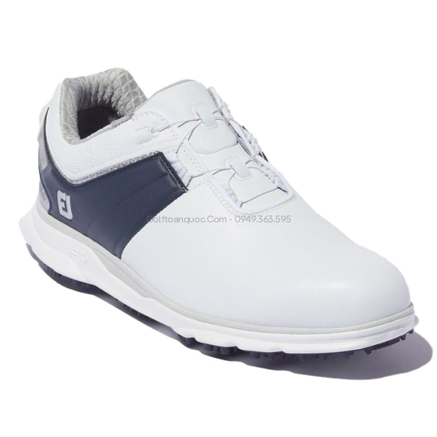 Giày golf nam CF PRO SL CB BOA WHT/NAV/SLV 53191 | FootJoy