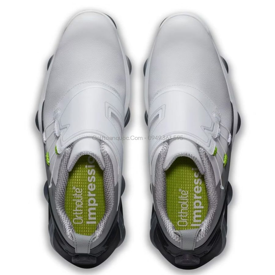 Giày golf nam CS M TOUR ALPHA BOA WT/GR/CHR 55509S | FootJoy