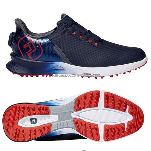Giày golf nam DF FUEL SPORT BOA NVY/RD/WT | FootJoy - Hàng chính hãng #Golf #GolfLife