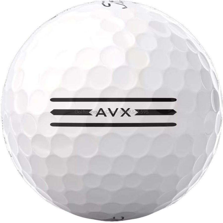 Hộp 12 bóng golf AVX Trắng 3 lớp 2024 | Titleist