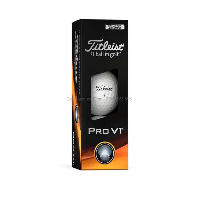 Hộp 12 bóng golf Pro V1 2023 White | Titleist