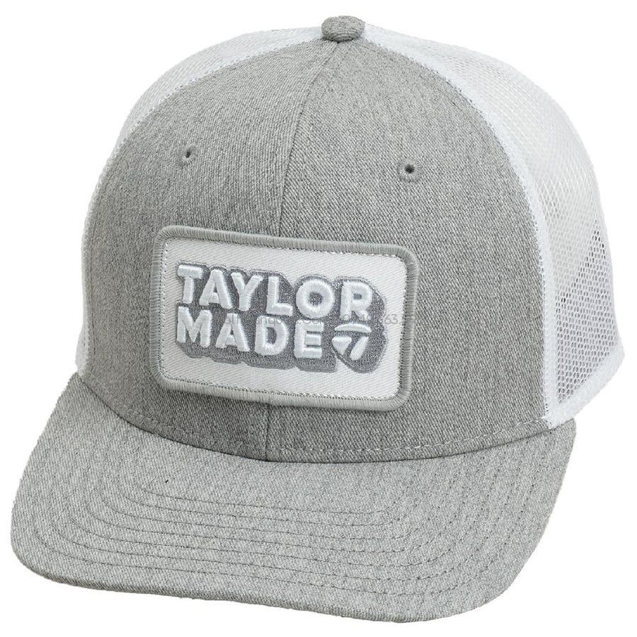 Nón kết golf nam TM24 Retro Trucker GryWht REG N2681518 | TaylorMade