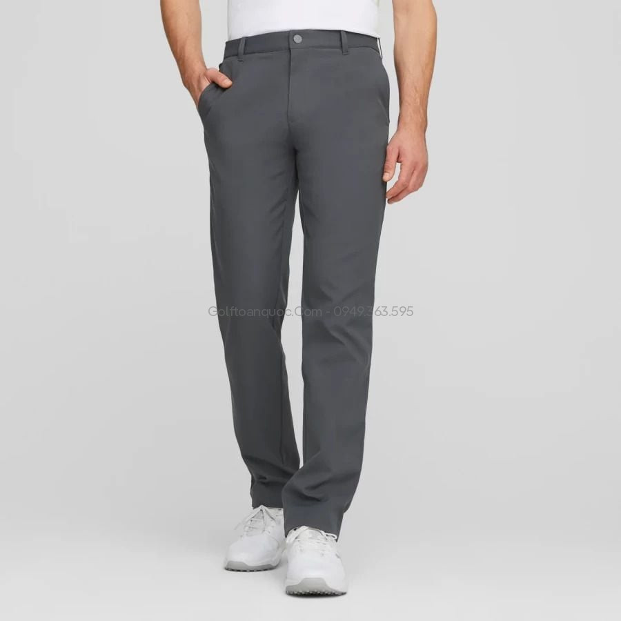 Quần dài golf nam DEALER 53552308 STRONG GRAY| Puma