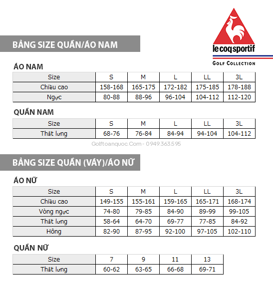 Quần dài golf nam QGMSJD02-EM00 | Lecoq