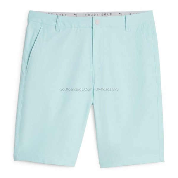 Quần short golf nam DEALER 10 53552223 CAY XANH MINT | Puma - Hàng chính hãng