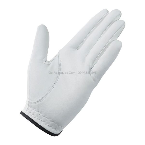 Găng tay golf nam 2MSGL-TJ161 Power Bite High grip Leather Black/White N94639 | TaylorMade
