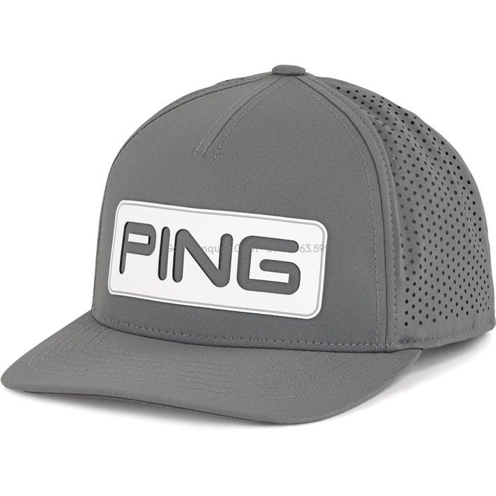 Mũ kết golf Tour Vented Delta CAP35566-195 màu xám | PING